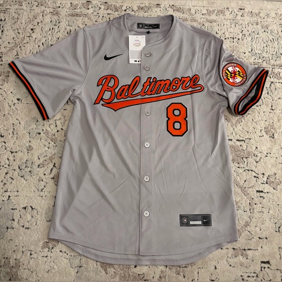 Nike Other - Nike Authentic Baltimore Orioles Cal Ripken Jr Baseball Gray Jersey Men’s Sz: M